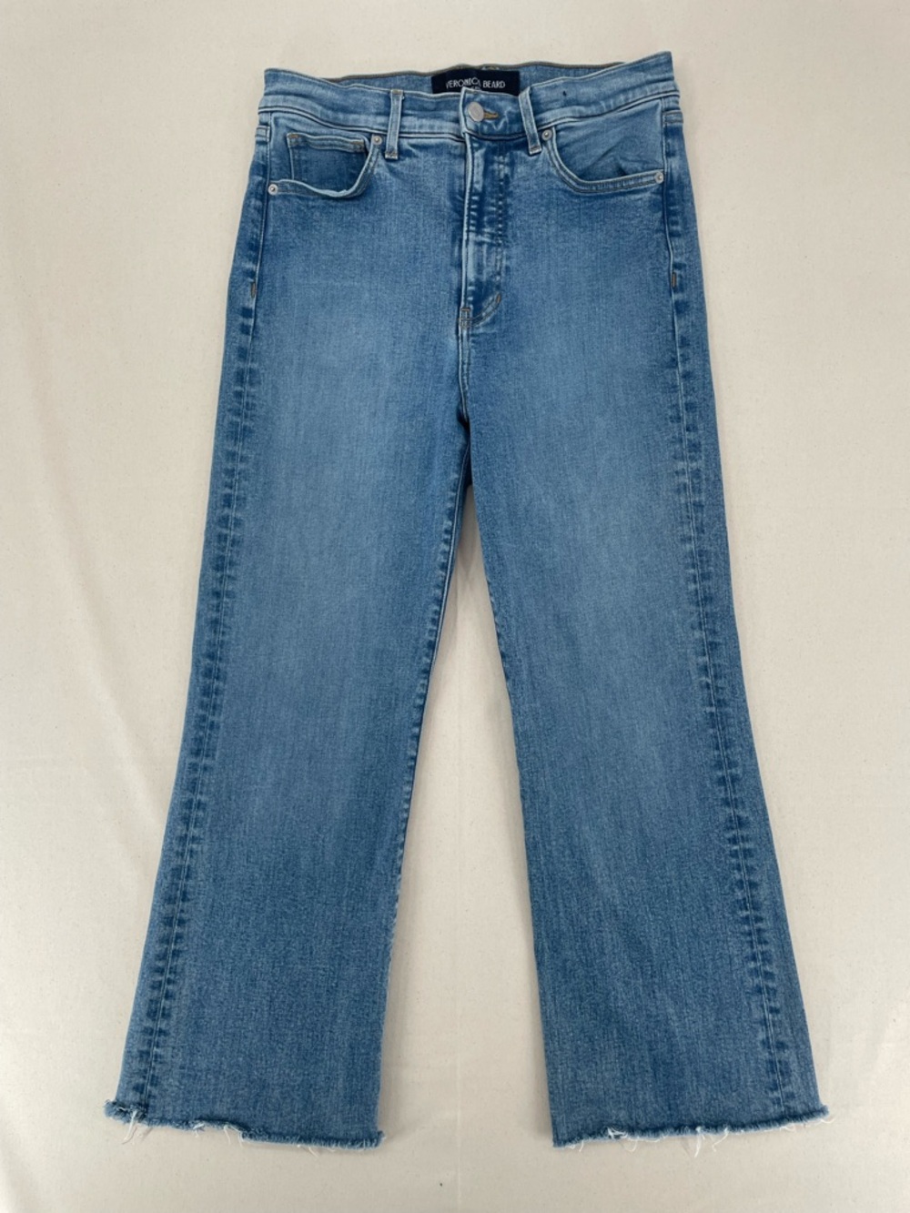 Verónica Beard Crosbie High-Rise Wide-Leg Jeans